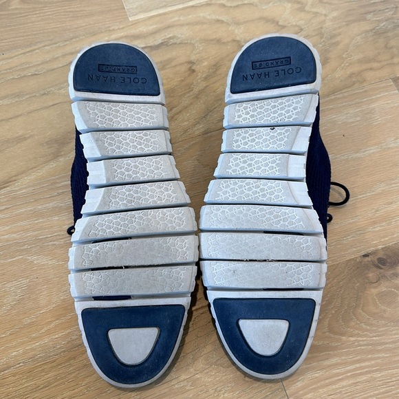 Cole Haan GrandPro Knit Runner Sneakers in Navy Blue Size 10.5 - Picture 8 of 8